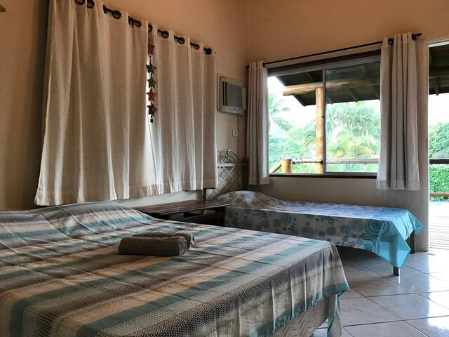 Suíte em Condomínio ,Com vista para as montanhas!