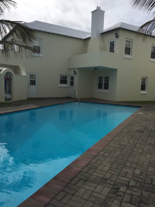 Relax around the pool