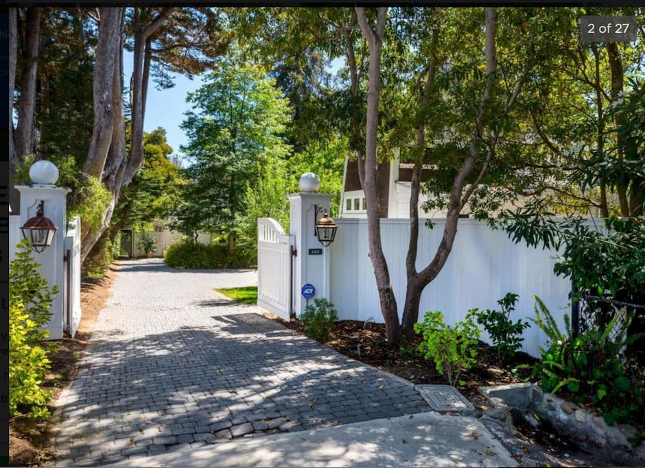 Entrance to Property