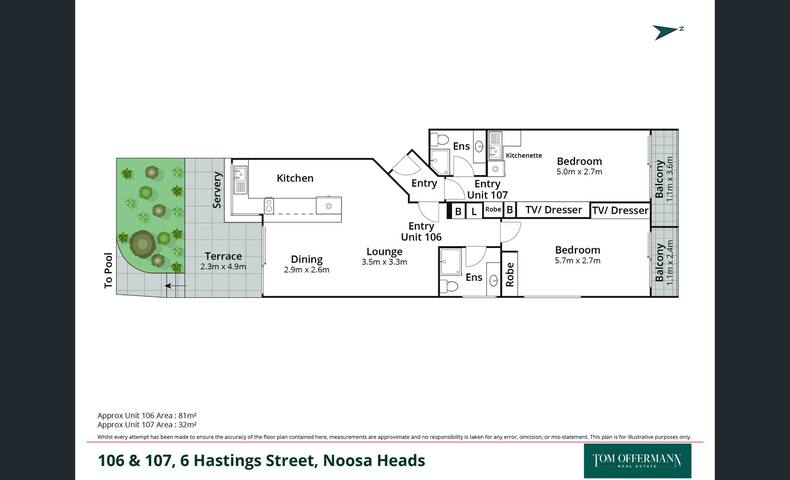 Hastings Street * Walk to Beach, Cafes, Long Stay gallery image 5