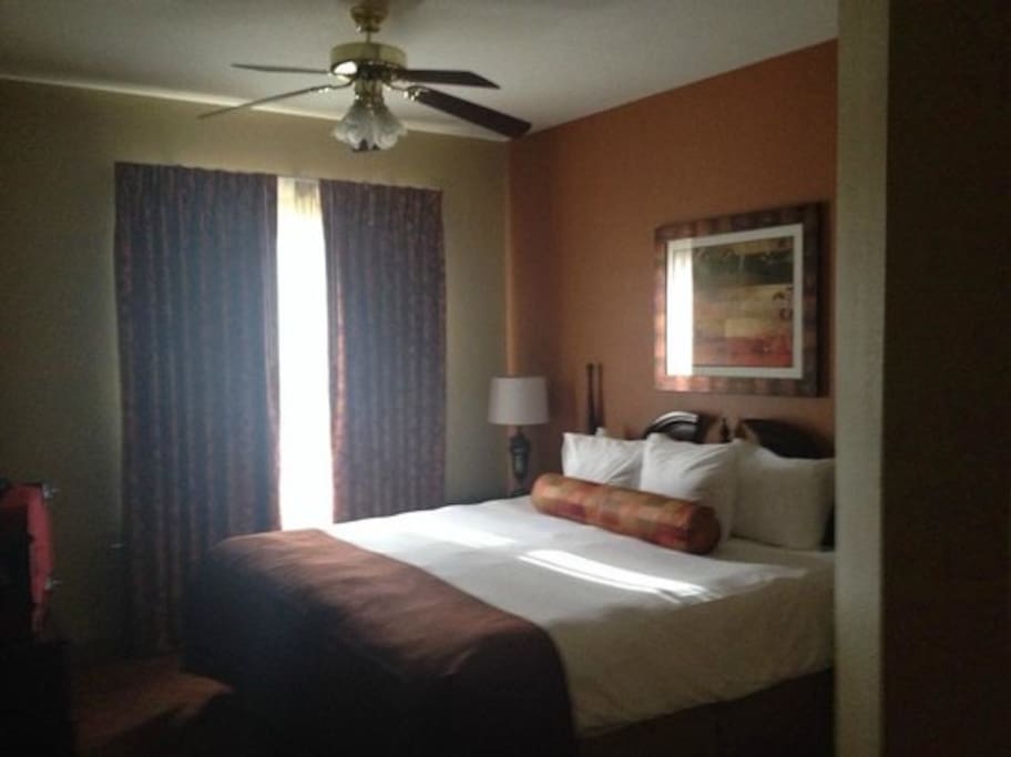 LUXURY KING BED IN THE MASTER