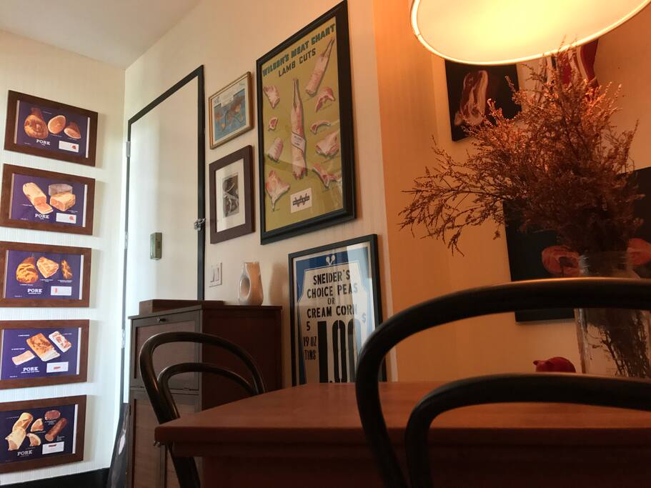 DINING ROOM: More dining room views.