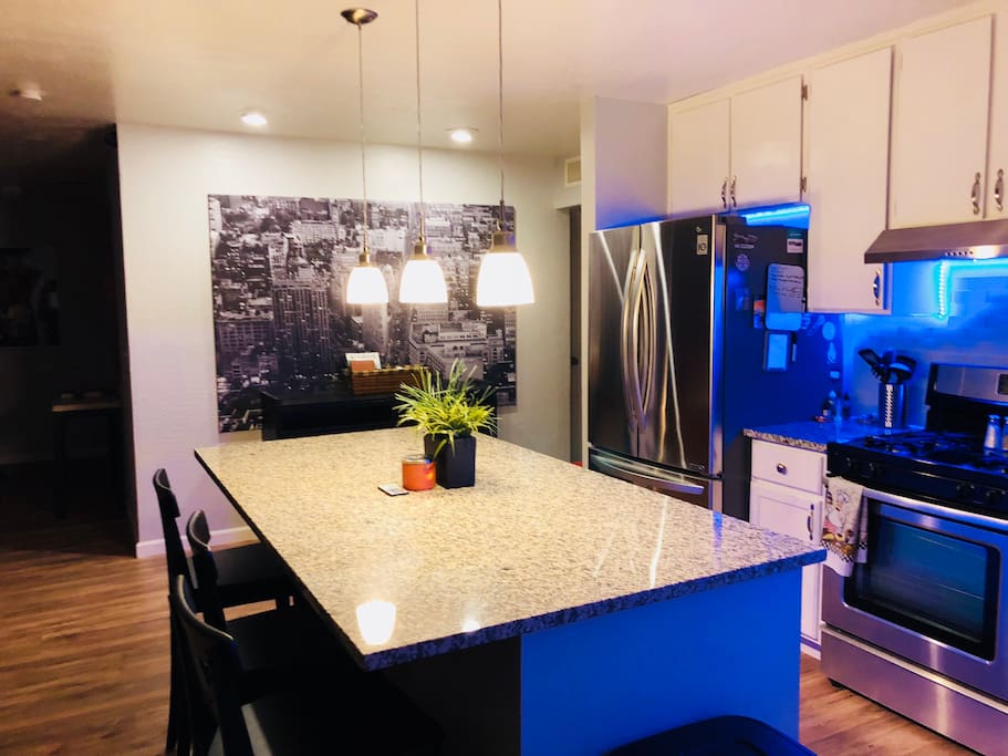 Corner home conveniently located within walking distance to restaurants, convenience store & Bars