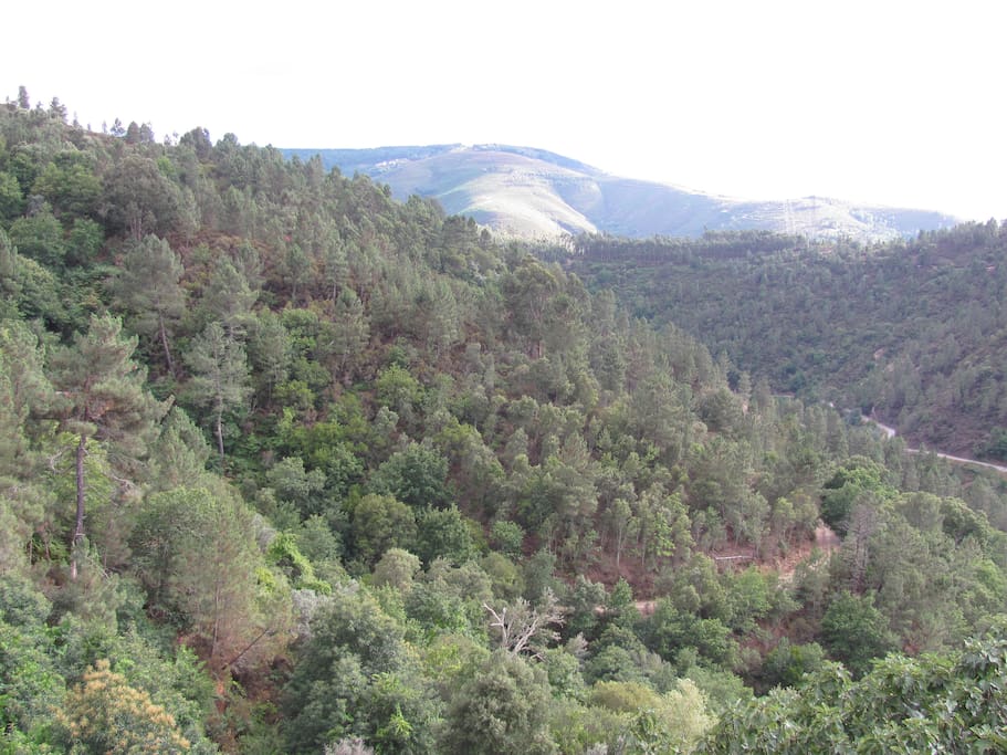 Bela paisagem serrana