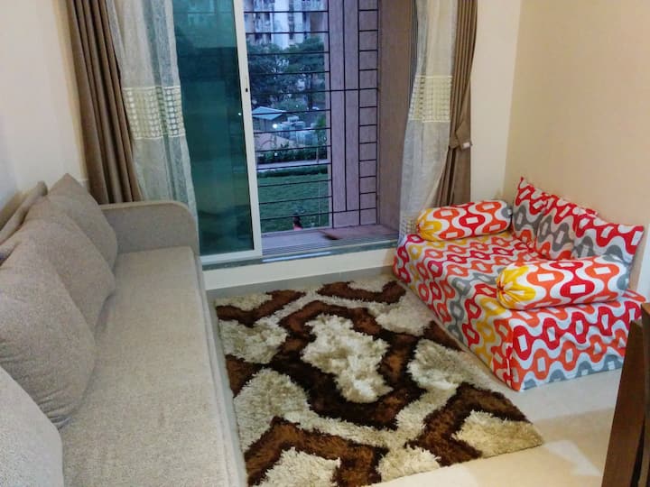 Beautiful garden view 1 BHK stay