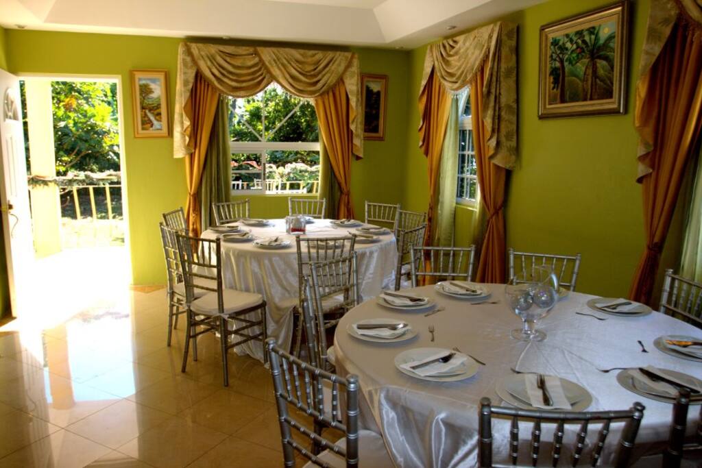 Beautifully decorated space