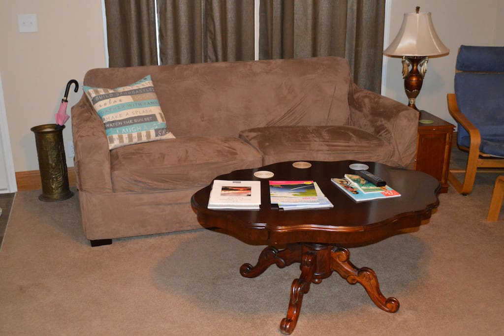 Large living area with