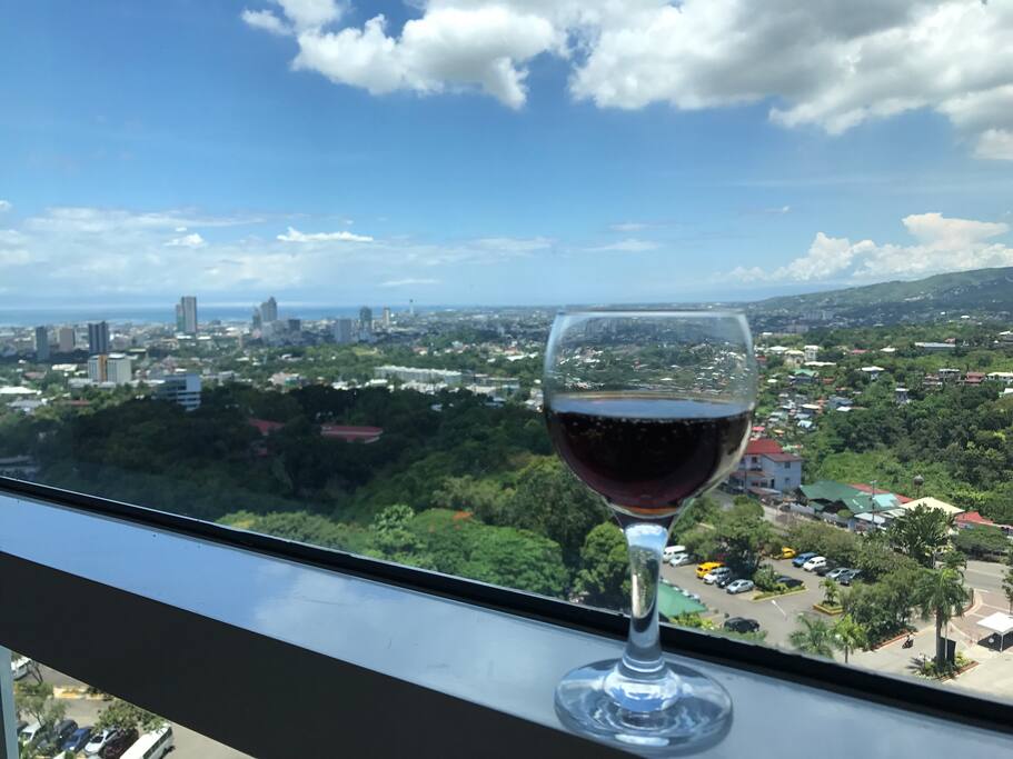Stunning view from the bedroom