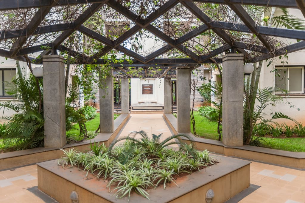 Pathway entrance