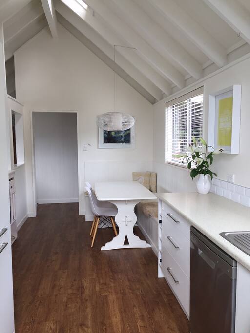Kitchen and dining room