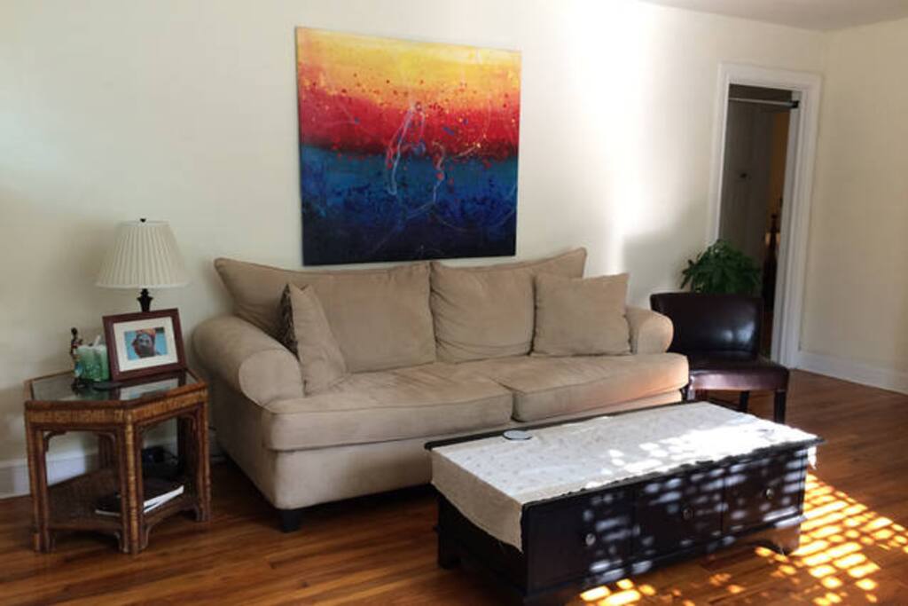 This couch will suck you in and force you to nap against your will... You've been warned.