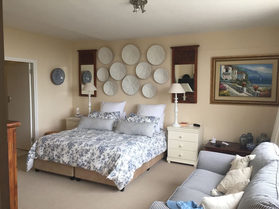 Main bedroom with bathroom