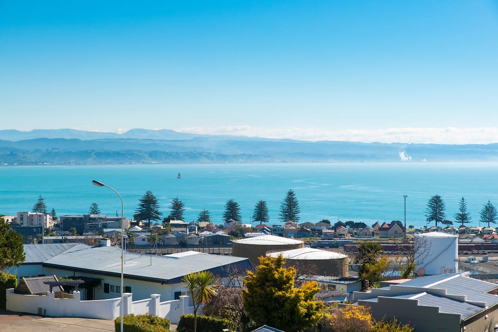 Stunning views across to Mahia