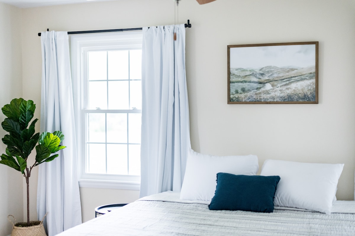 Third bedroom at the end of the hallway.  