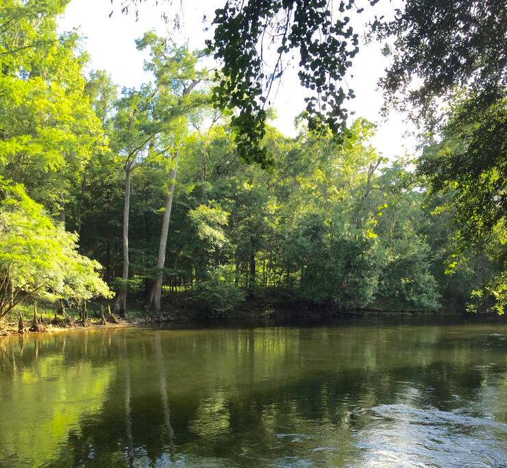 Riverfront Paradise right out the back door!