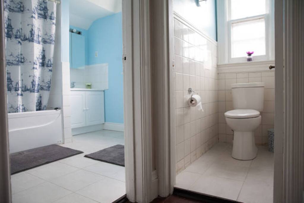 A bathroom