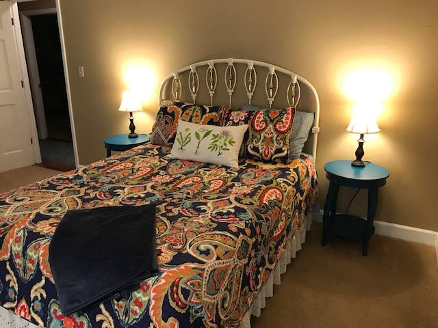 Spacious Queen Room Near Downtown Hartsville