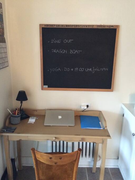 Work station in kitchen