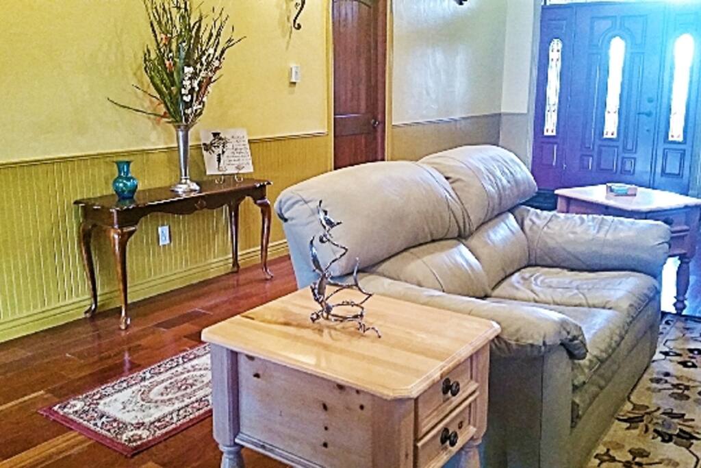 Beautifully appointed common living space