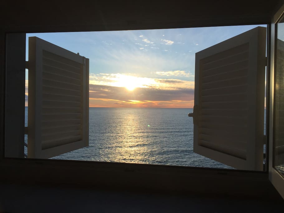 Panorama from the window - no filters