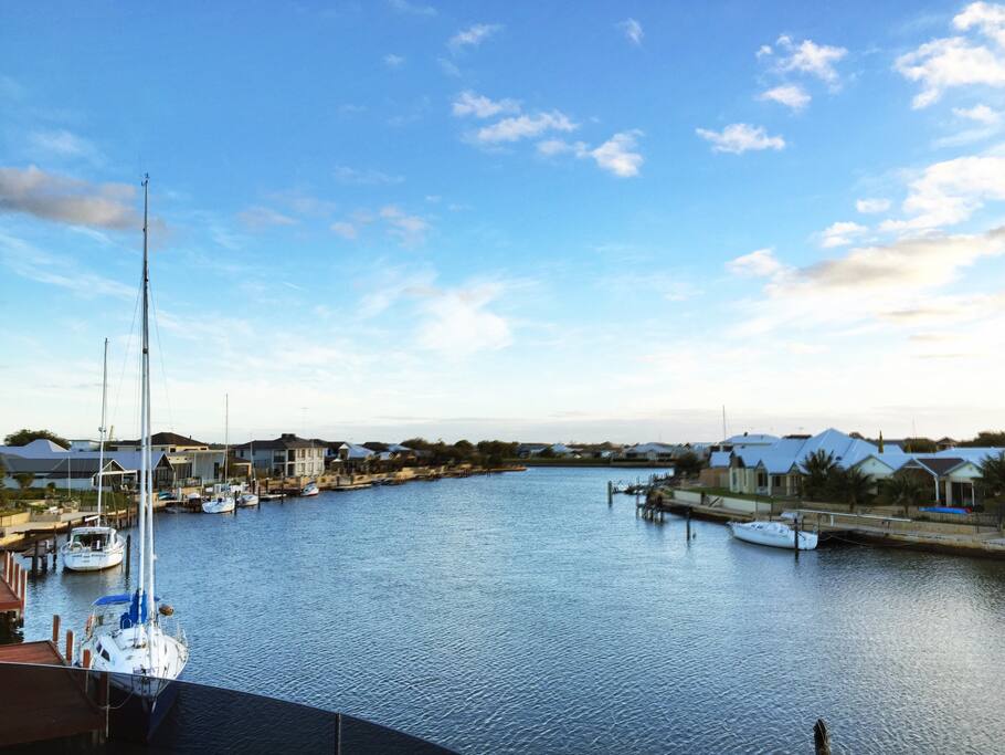 View over the canals