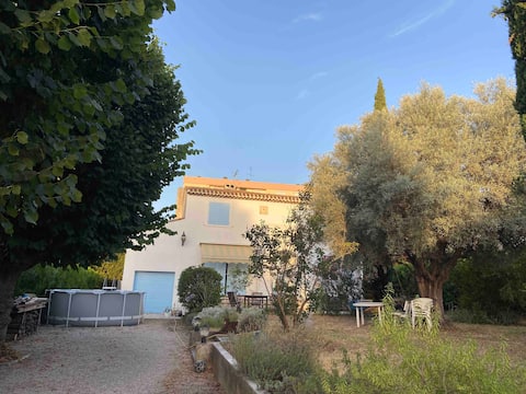 house with penne view on huveaune
