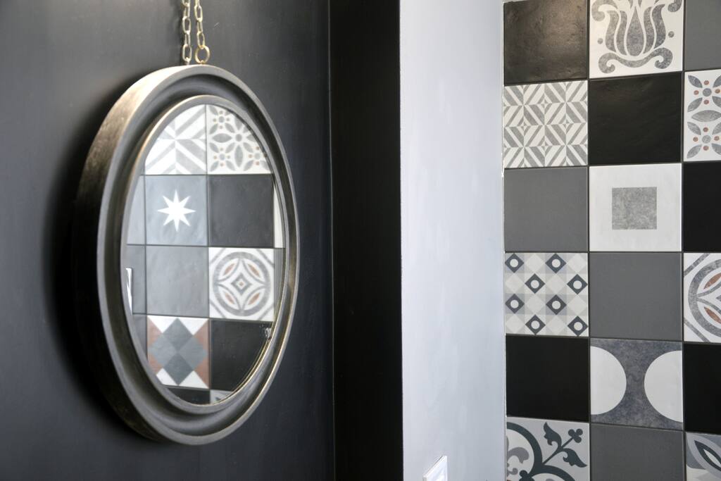 Bagno in camera, dettaglio