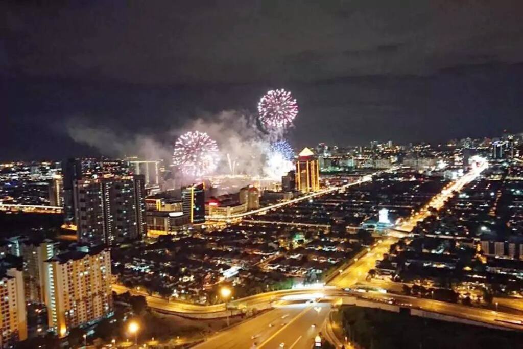 Best view during festival