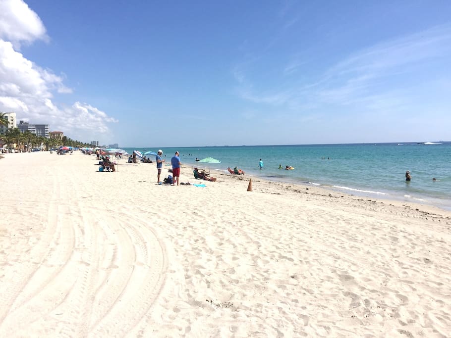 Steps away from this beautiful beach!!