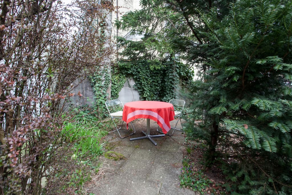 Your private sit-out area