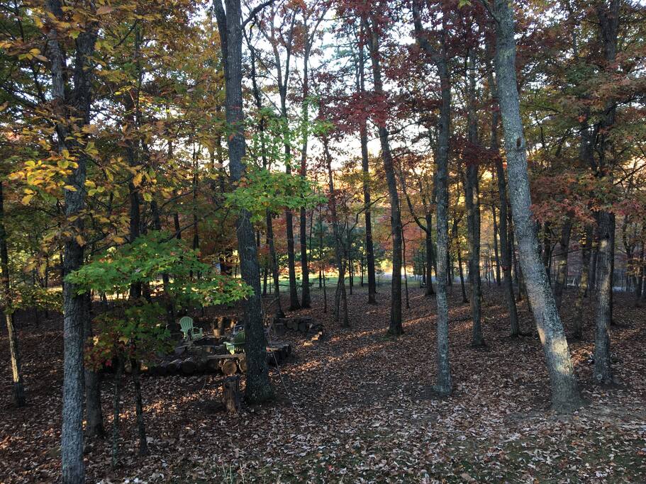 Glorious colors to embrace at a fire around the fire pit!