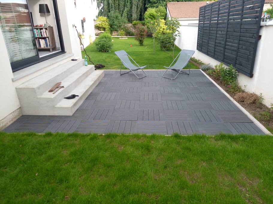 Terrasse du jardin