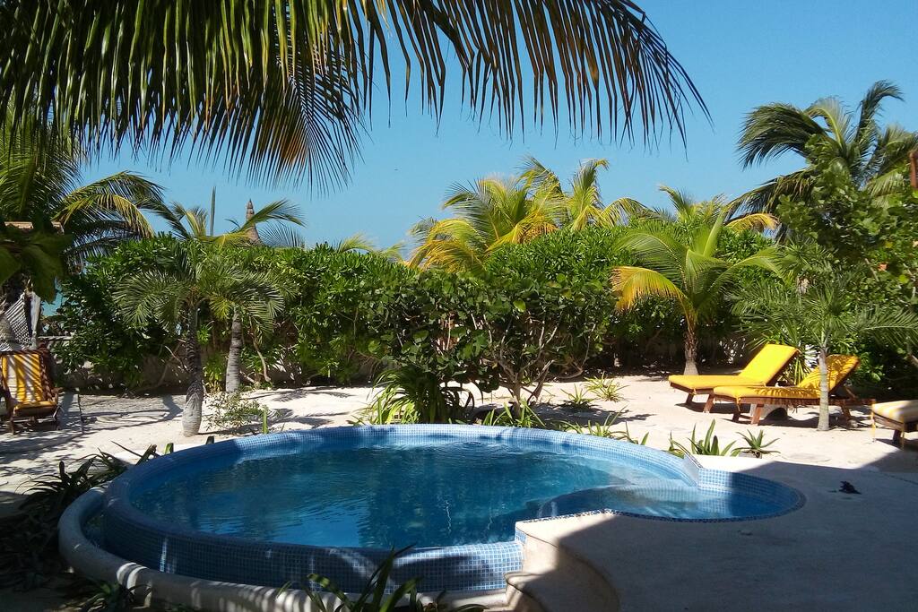 Pool and grill