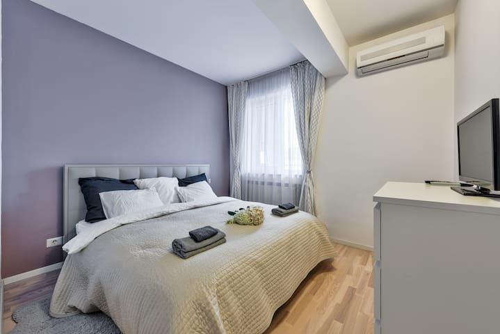 Luxury 2 rooms in North Bucharest with great view!