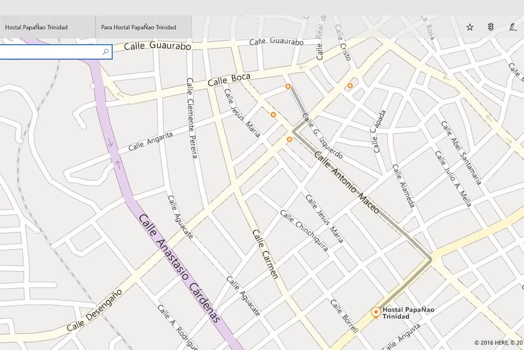 Mapa como Llegar