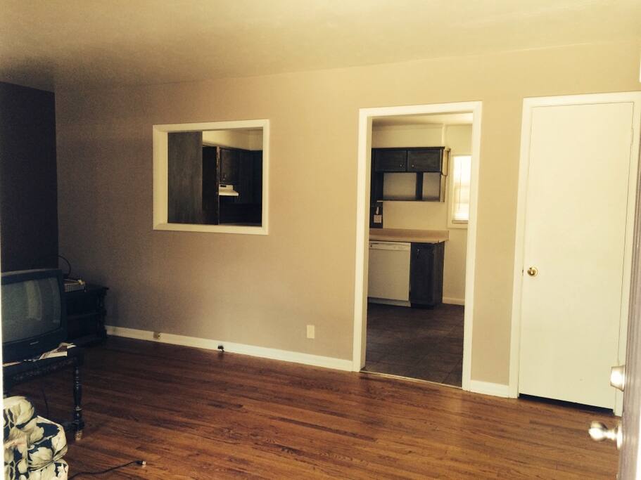 Upstairs living