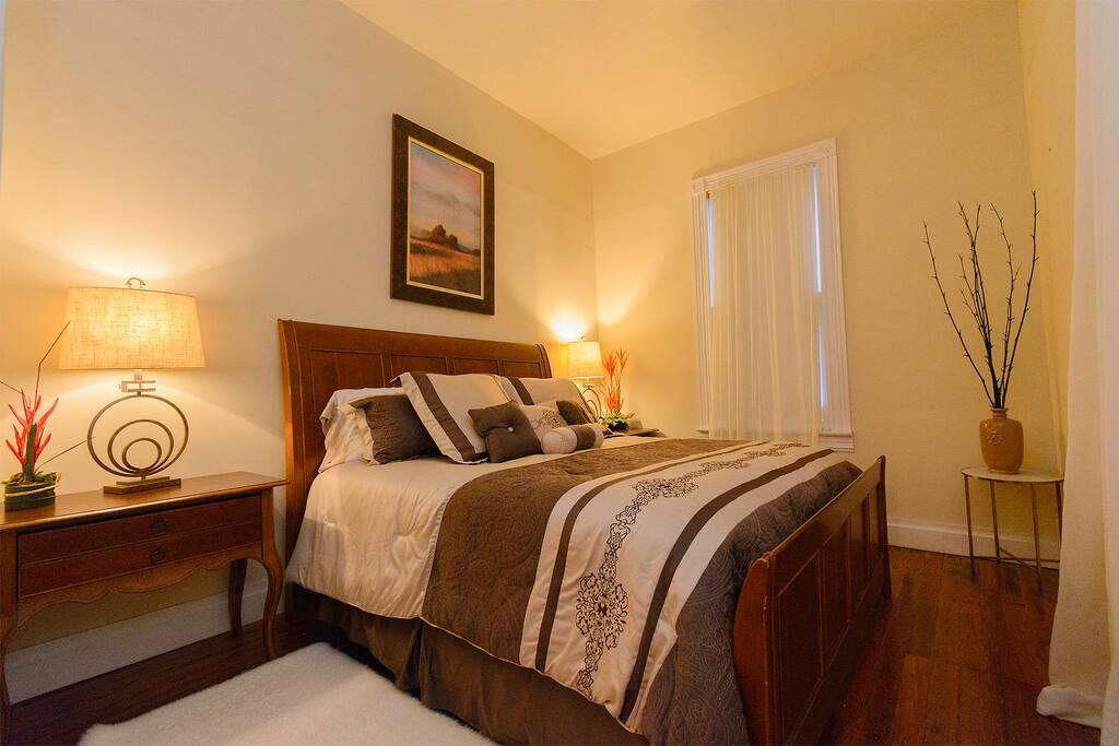 Master Bedroom with King Size Bed