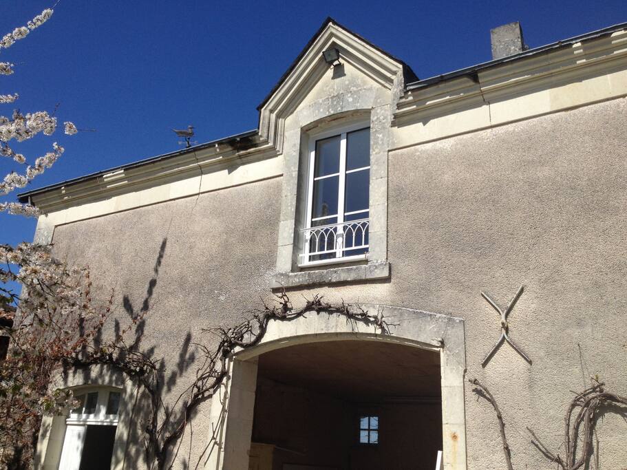 Chambre "Loire" et Vienne à l'étage