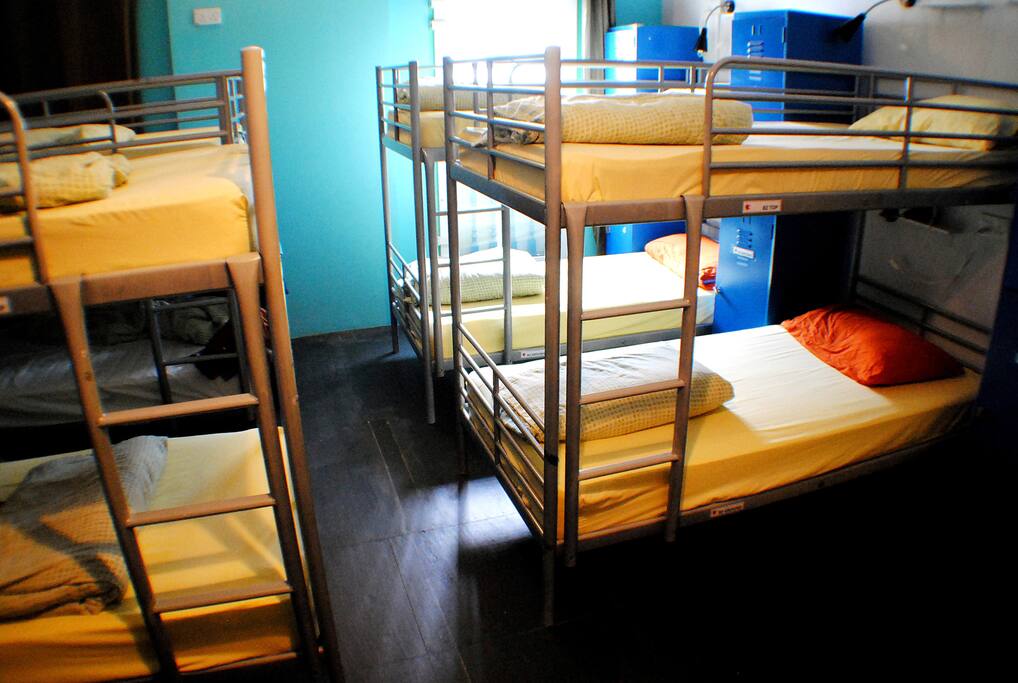 Our 13-bed mixed dorm