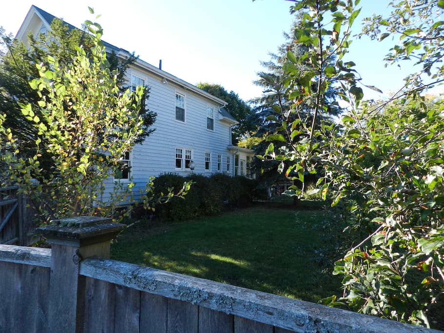 City home with country amenities. Located in the geographic center of Portland.