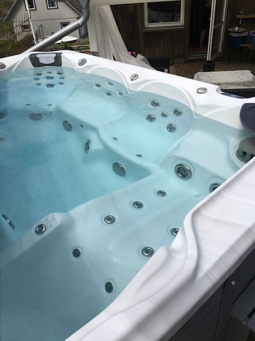 Tillgång till jacuzzi 38 grader
