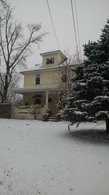 Winter really is a special time of year here in Fork with the newly fallen snow!