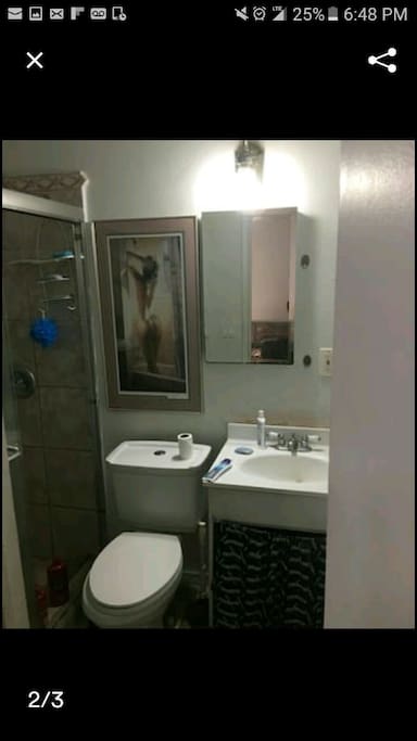 private bathroom