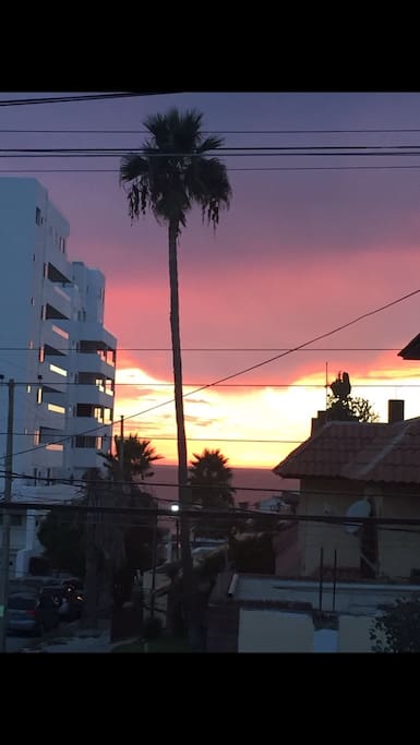 View from balcony!