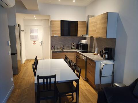 2 rooms flat 15 min Paris and 30 min Disneyland