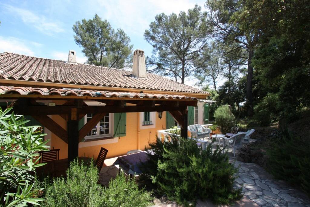 Terrasse couverte