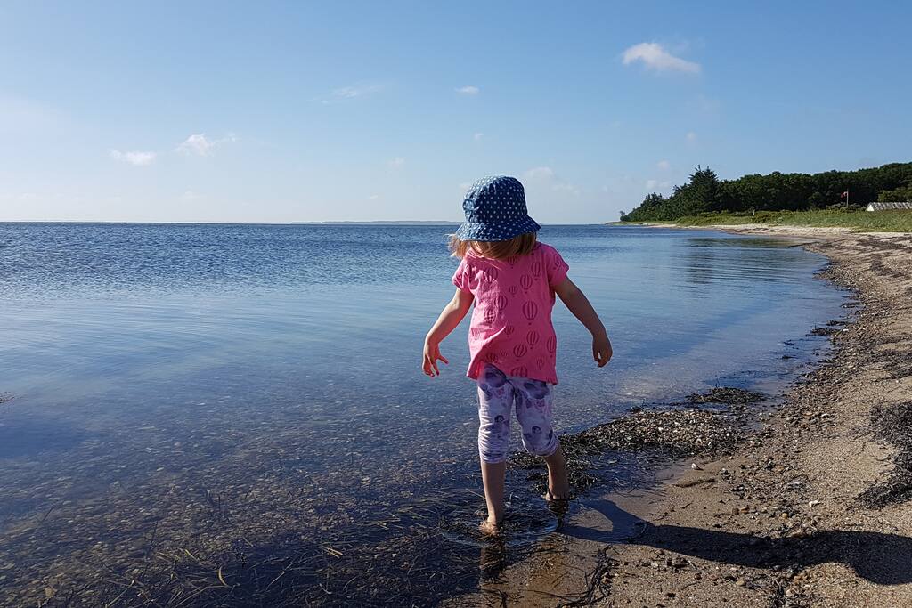 Very childfriendly Beach