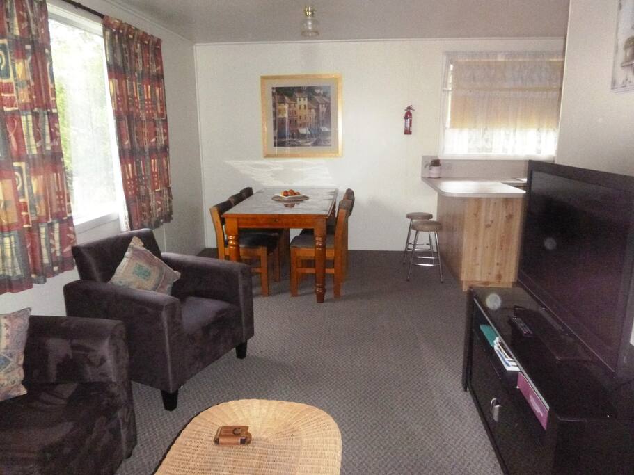 Lounge and dining area