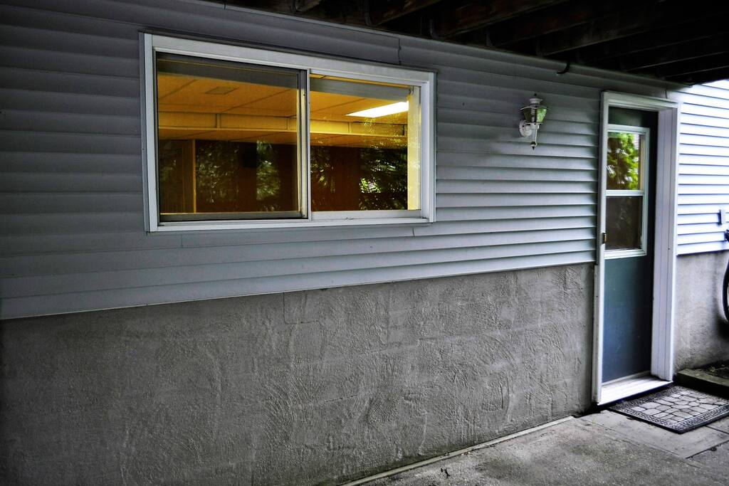Your own private entrance.