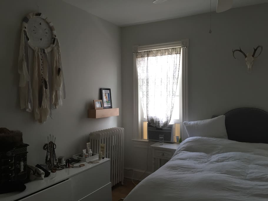 Bedroom, great AM light